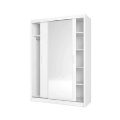 Armario Mijas 2 puertas correderas con espejo 215,5x150x58,9 cm