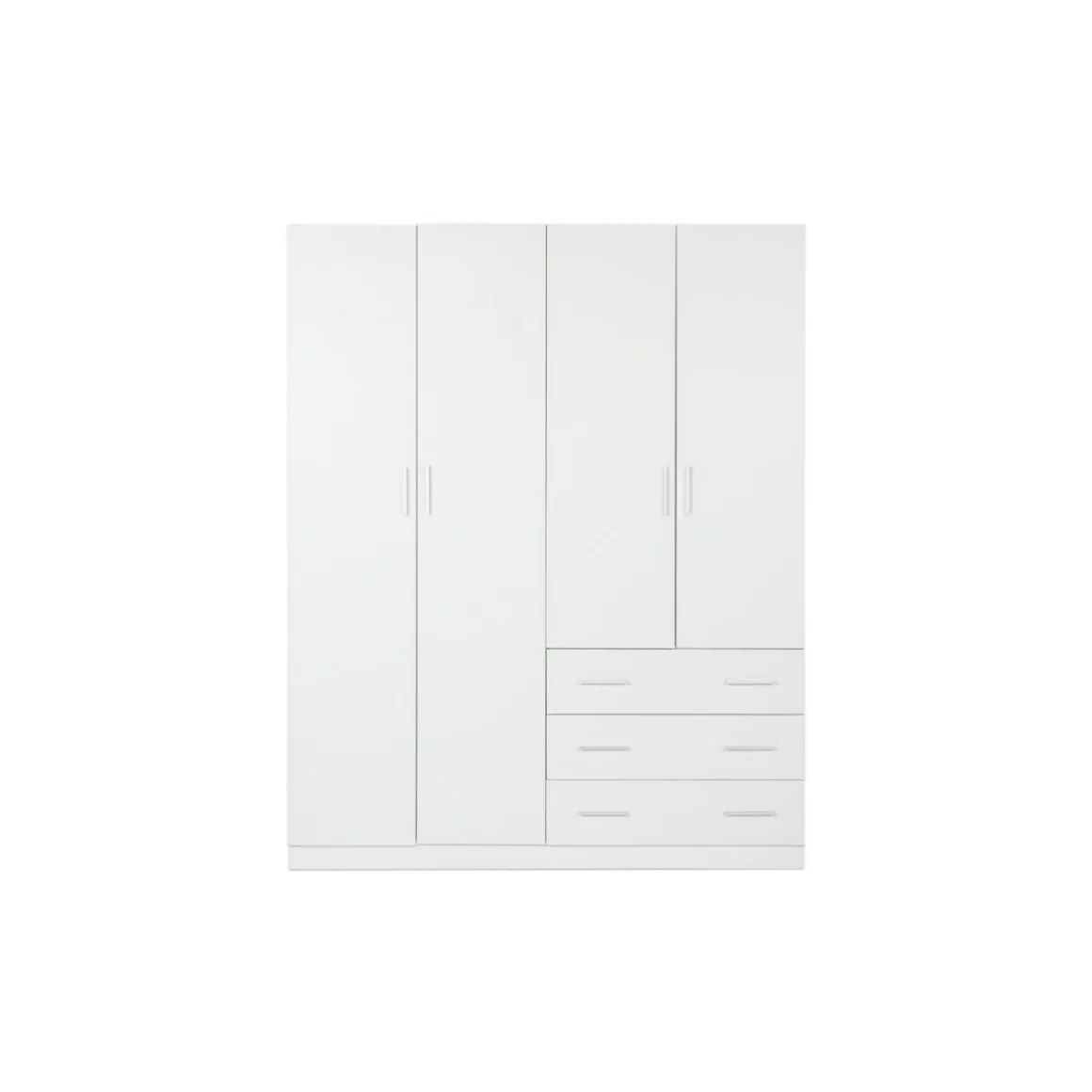 Armario Monamer 4 puertas con 3 cajones 200x160x57,5 cm