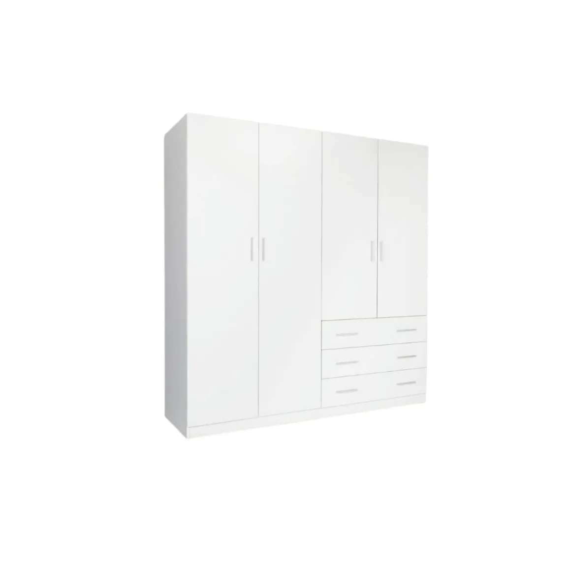 Armario Monamer 4 puertas con 3 cajones 200x160x57,5 cm