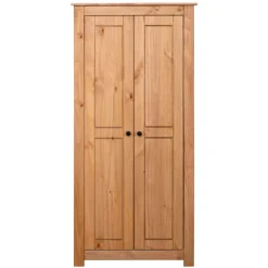Armario Panamá 2 puertas madera de pino 171,5x80x50 cm