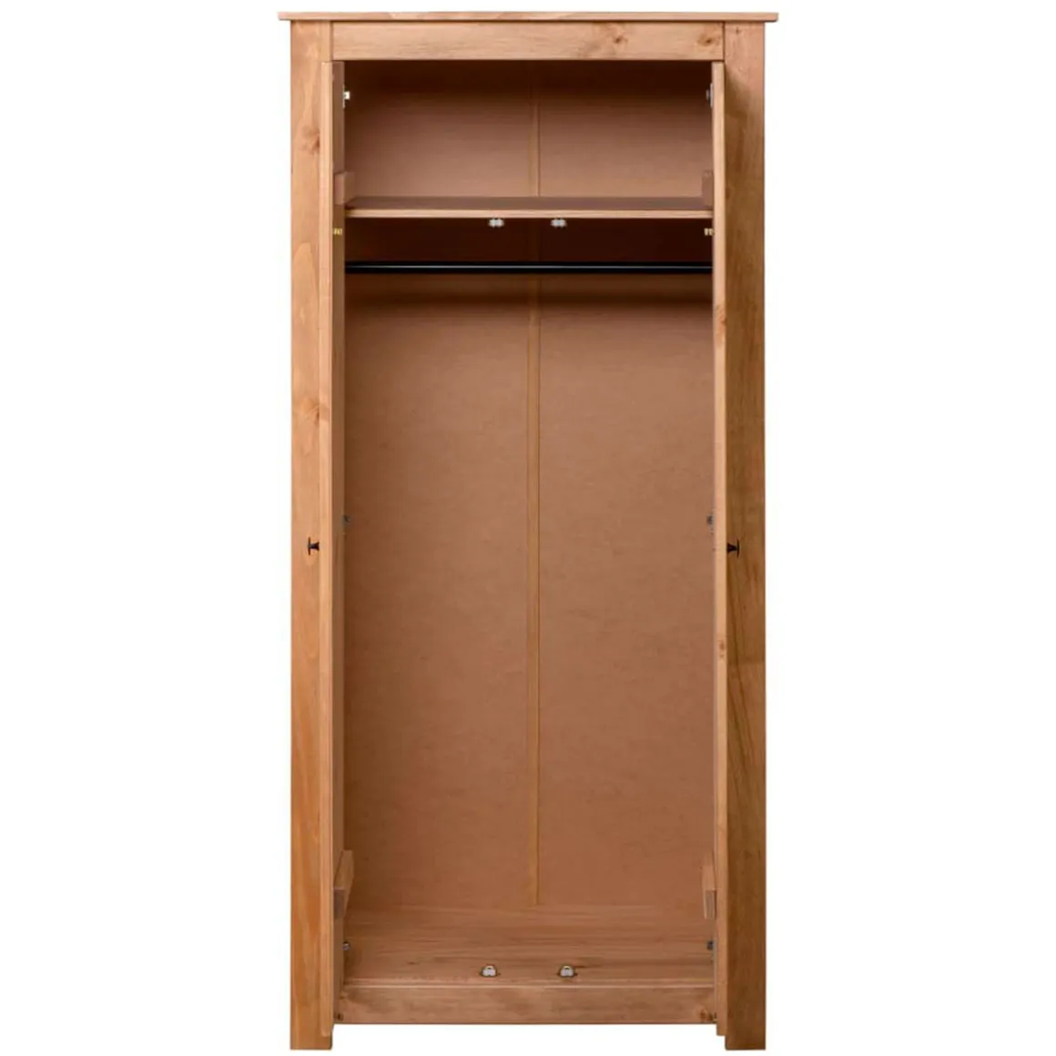 Armario Panamá 2 puertas madera de pino 171,5x80x50 cm