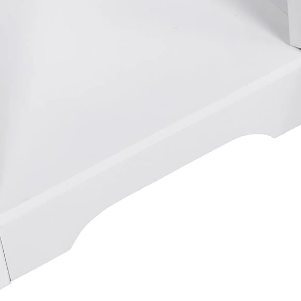 Armario para baño con estantes blanco 160x40x38 cm