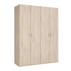 Armario River 4 puertas abatibles 197,5x150,4x52,6 cm