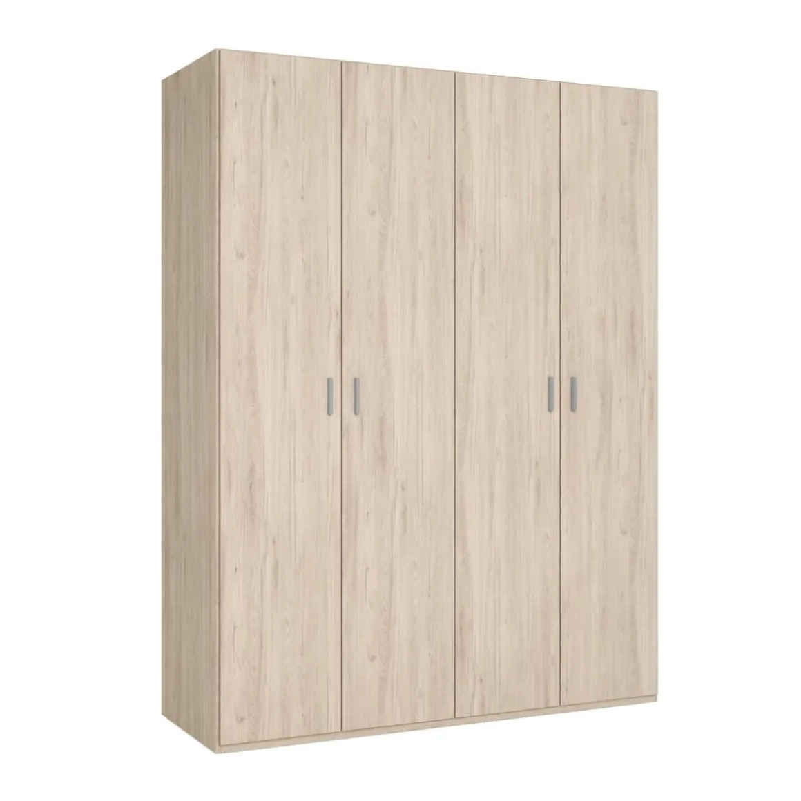 Armario River 4 puertas abatibles 197,5x150,4x52,6 cm