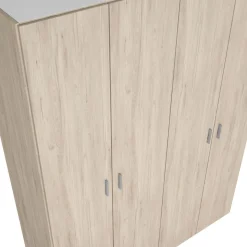 Armario River 4 puertas abatibles 197,5x150,4x52,6 cm