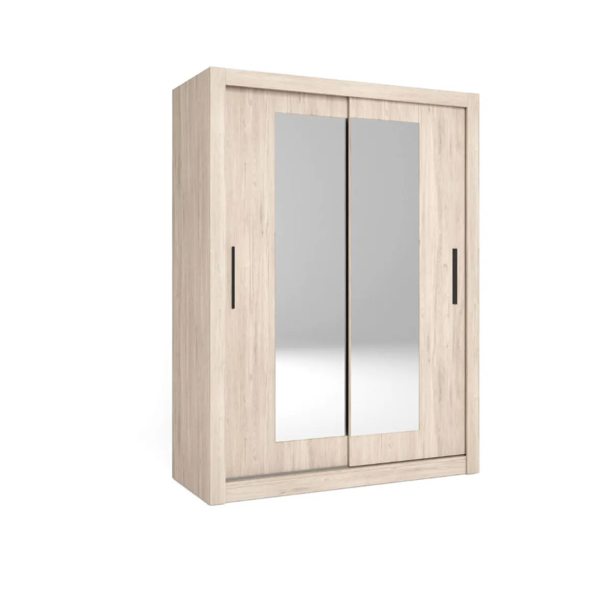 Armario Sava 2 puertas correderas con espejo 201x182x58,7 cm