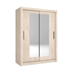 Armario Sava 2 puertas correderas con espejo 201x150x58,7 cm