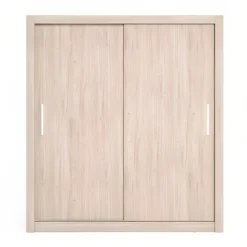 Armario Sava 2 puertas correderas 201x182x58,7 cm