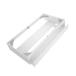 Aro de cama Lago con arrastre blanco 40x96x195 cm