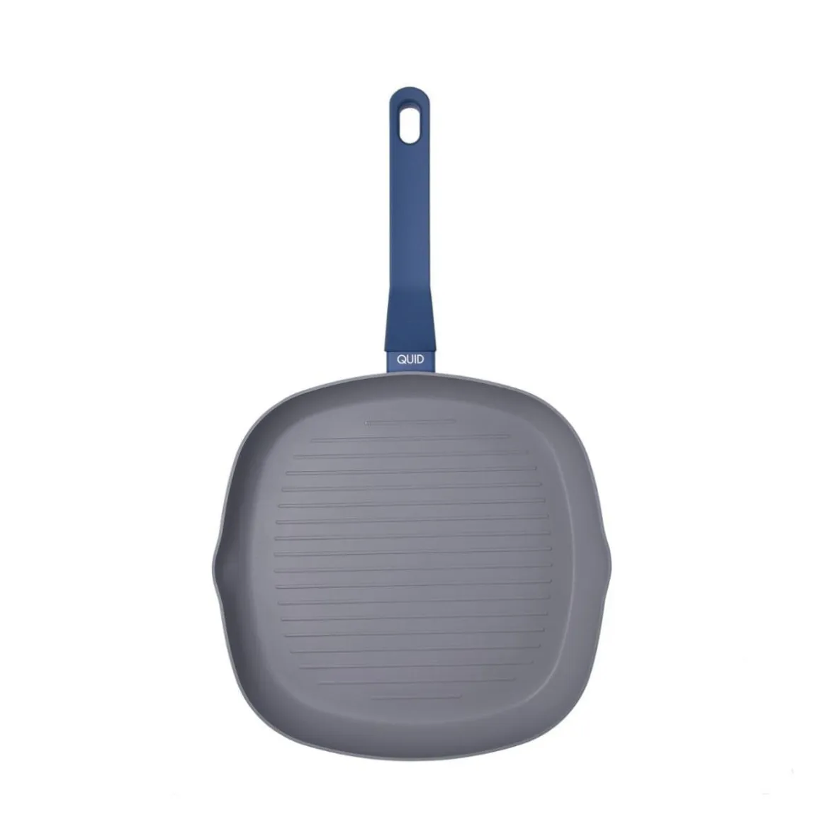 Asador Baltic Quid aluminio estampado gris/azul 39x28 cm