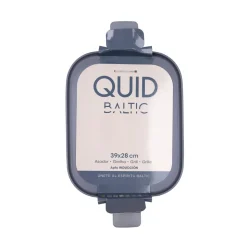 Asador Baltic Quid aluminio forjado gris 28x39 cm