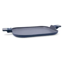 Asador Baltic Quid aluminio forjado gris 28x39 cm
