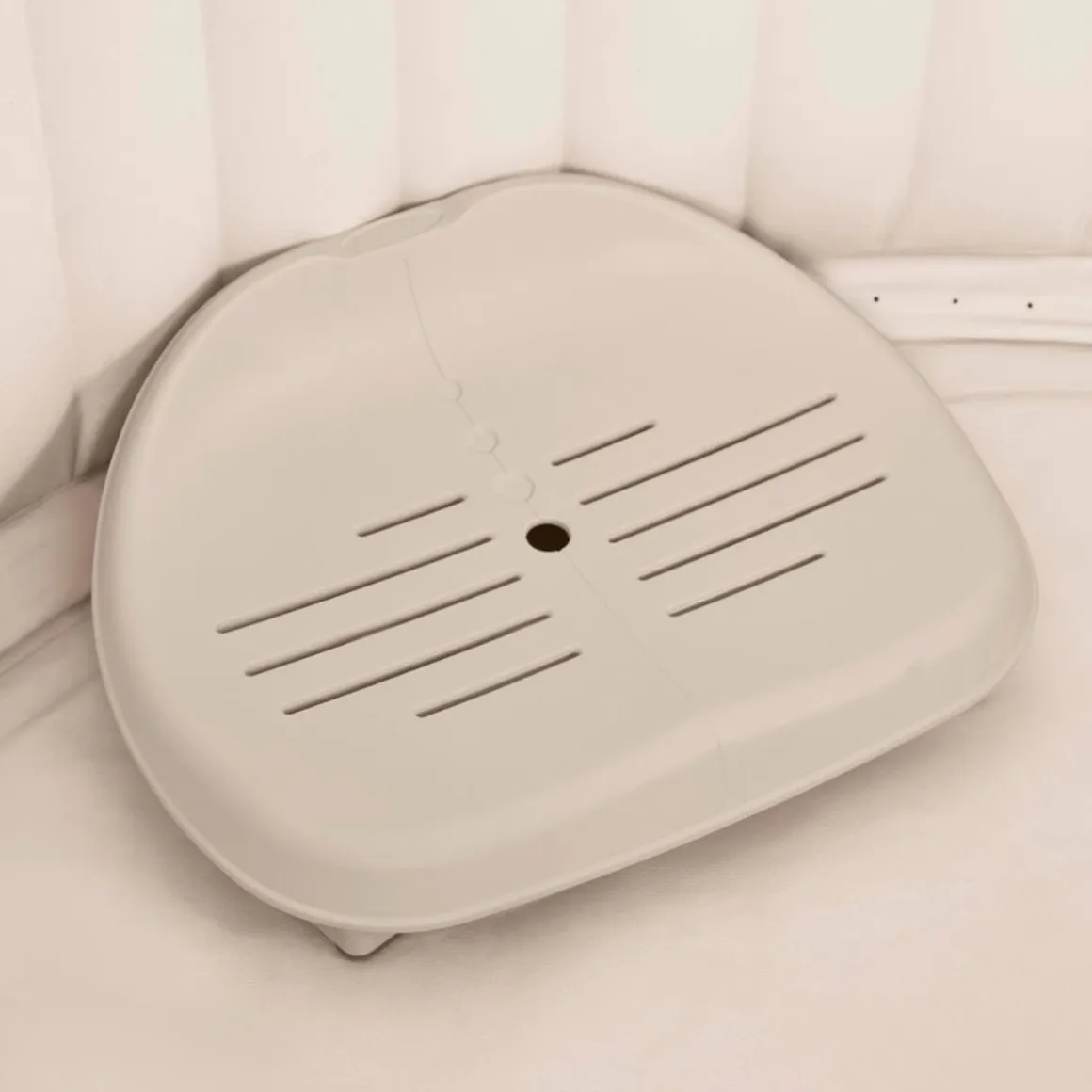 Asiento para spa PureSpa Intex crema 22x47x36 cm