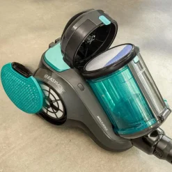 Aspirador Cecotec Conga Rockstar Cyclonic Powerbag 900W 2L gris/azul