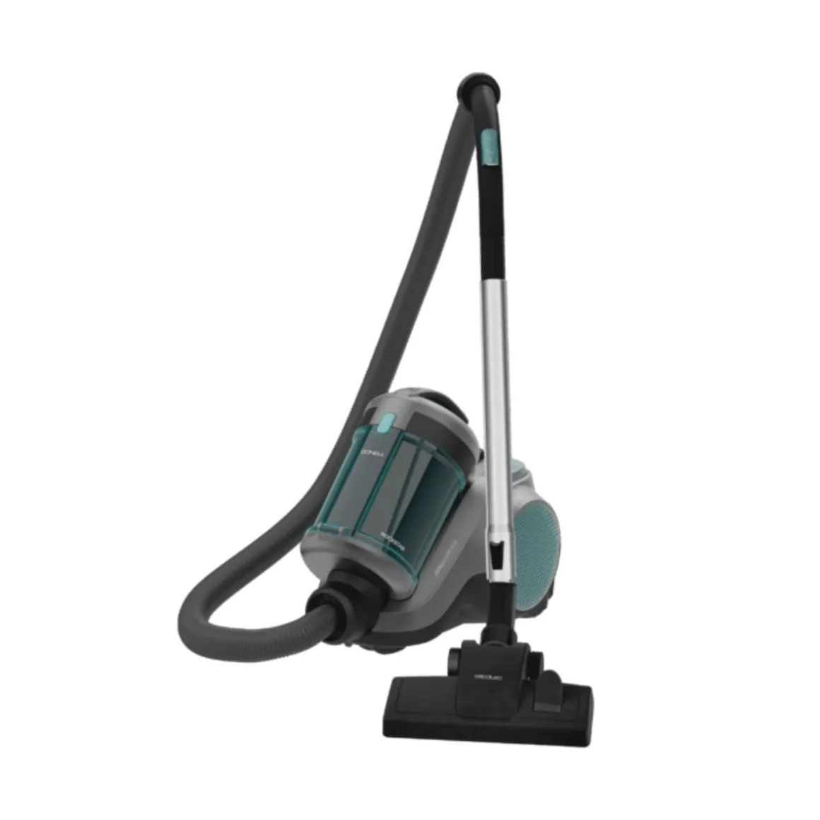 Aspirador Cecotec Conga Rockstar Cyclonic Powerbag 900W 2L gris/azul