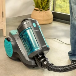 Aspirador Cecotec Conga Rockstar Cyclonic Powerbag 900W 2L gris/azul