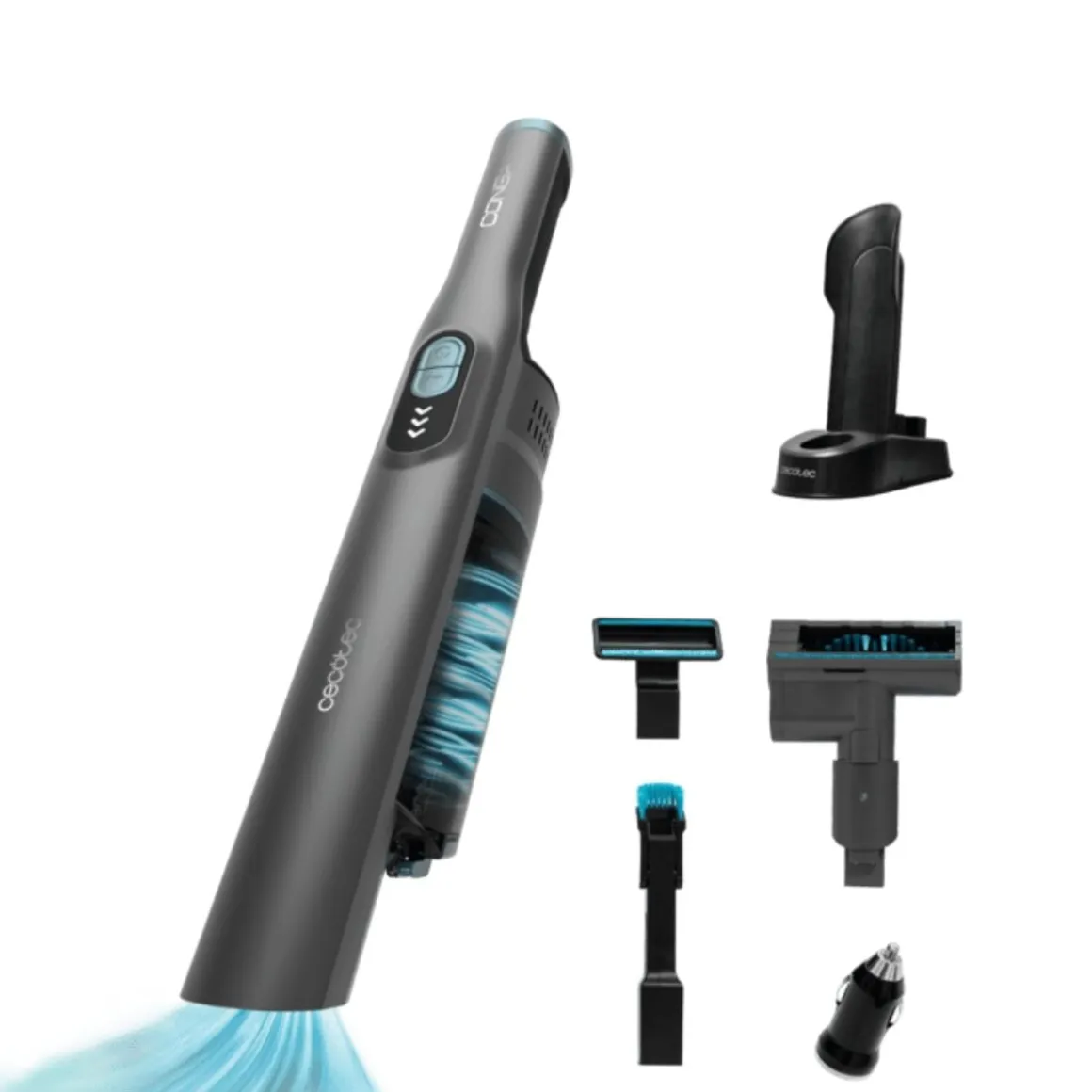 Aspirador de mano Cecotec Conga Rockstar Micro+ Clean&Car 210W 2in1
