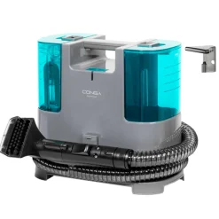 Aspirador de tapicerías Cecotec Conga PopStar 3000 CarpetClean 400W 3 en 1 doble depósito negro