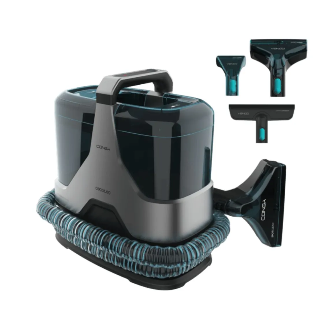 Aspirador de tapicerías Cecotec Conga 6000 Carpet&Spot Clean XXL Advance 600W 3 en 1 azul