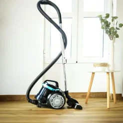 Aspirador de trineo Cecotec Conga Rockstar Cyclonic Plus 800W sin bolsa 2L negro/azul
