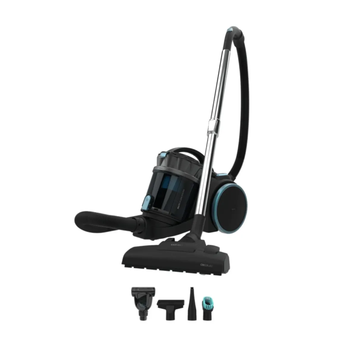 Aspirador de trineo Cecotec Conga Rockstar Multicyclonic XXL Animal Plus 800W 4L negro