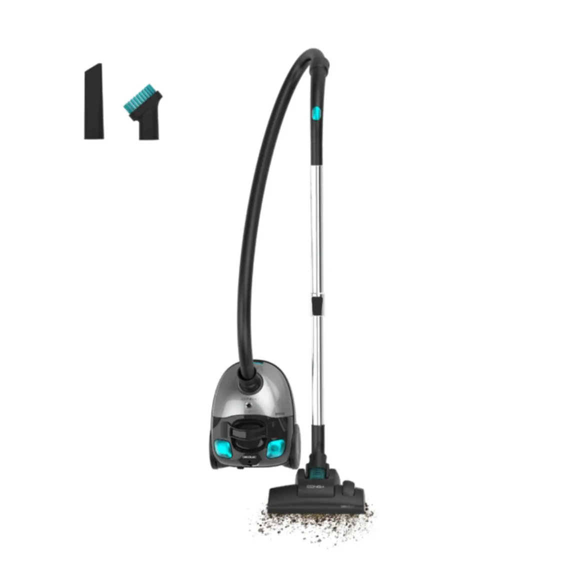 Aspirador de trineo Conga Powerbag 2000 Compact Plus 800W 2L negro