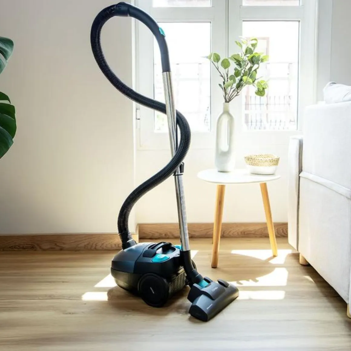 Aspirador de trineo Conga Powerbag 2000 Compact Plus 800W 2L negro