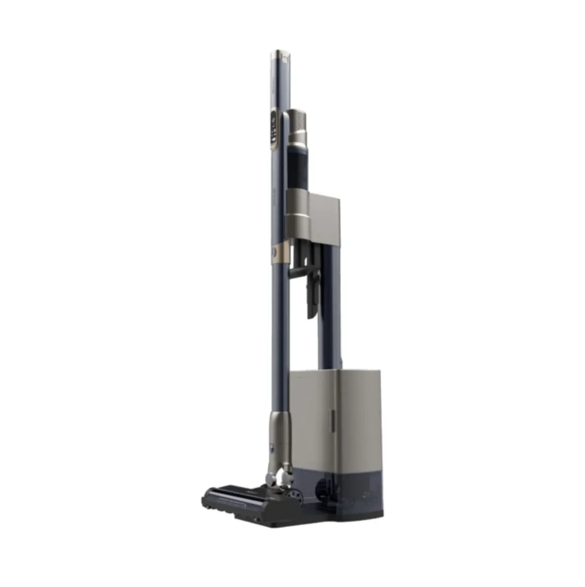 Aspirador escoba Cecotec Scoba 2100 Station 210W inalámbrica + base autovaciado gris