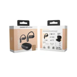 Auriculares inalámbricos Energy Sistem OpenWave Bluetooth 5.3 estuche de carga negro