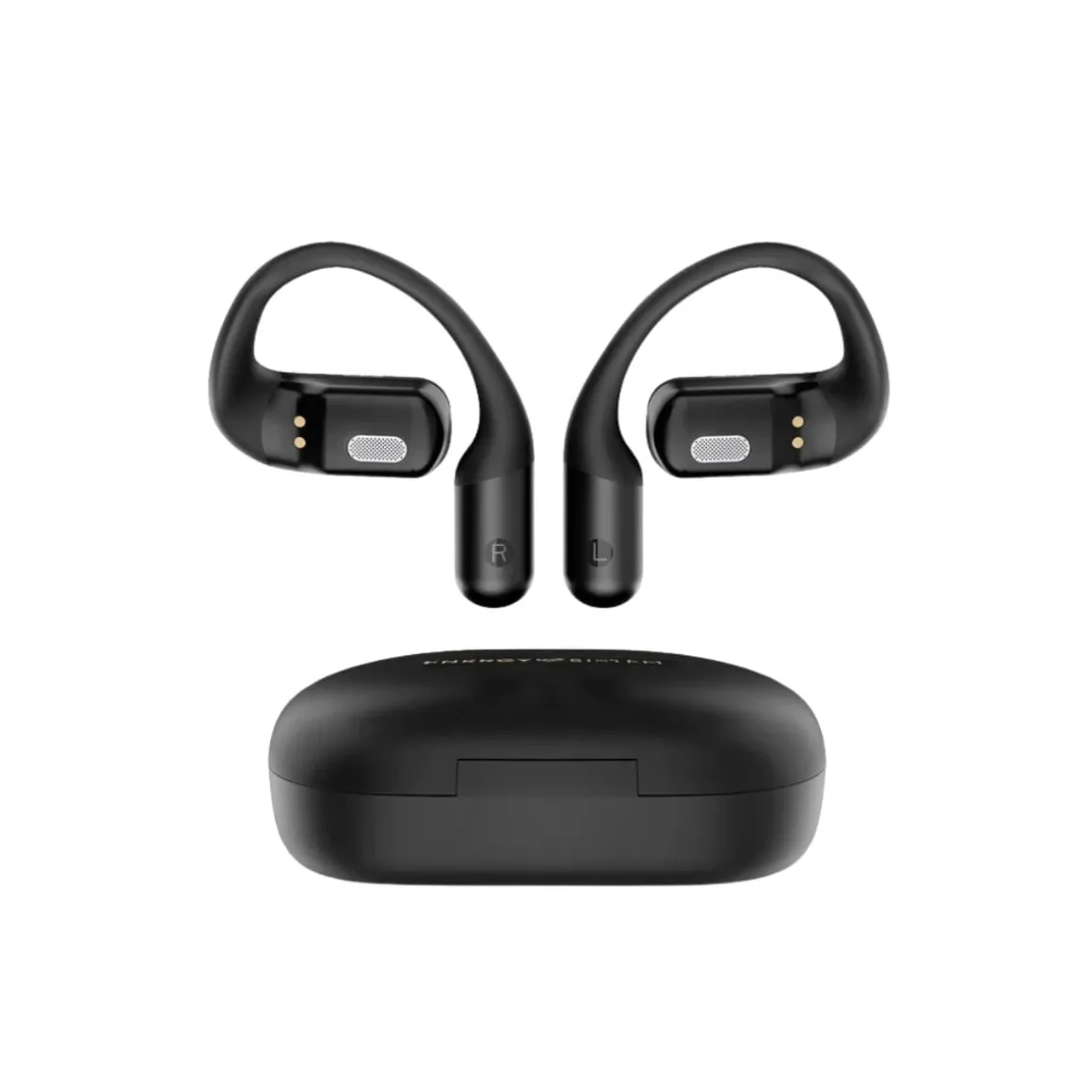 Auriculares inalámbricos Energy Sistem OpenWave Bluetooth 5.3 estuche de carga negro