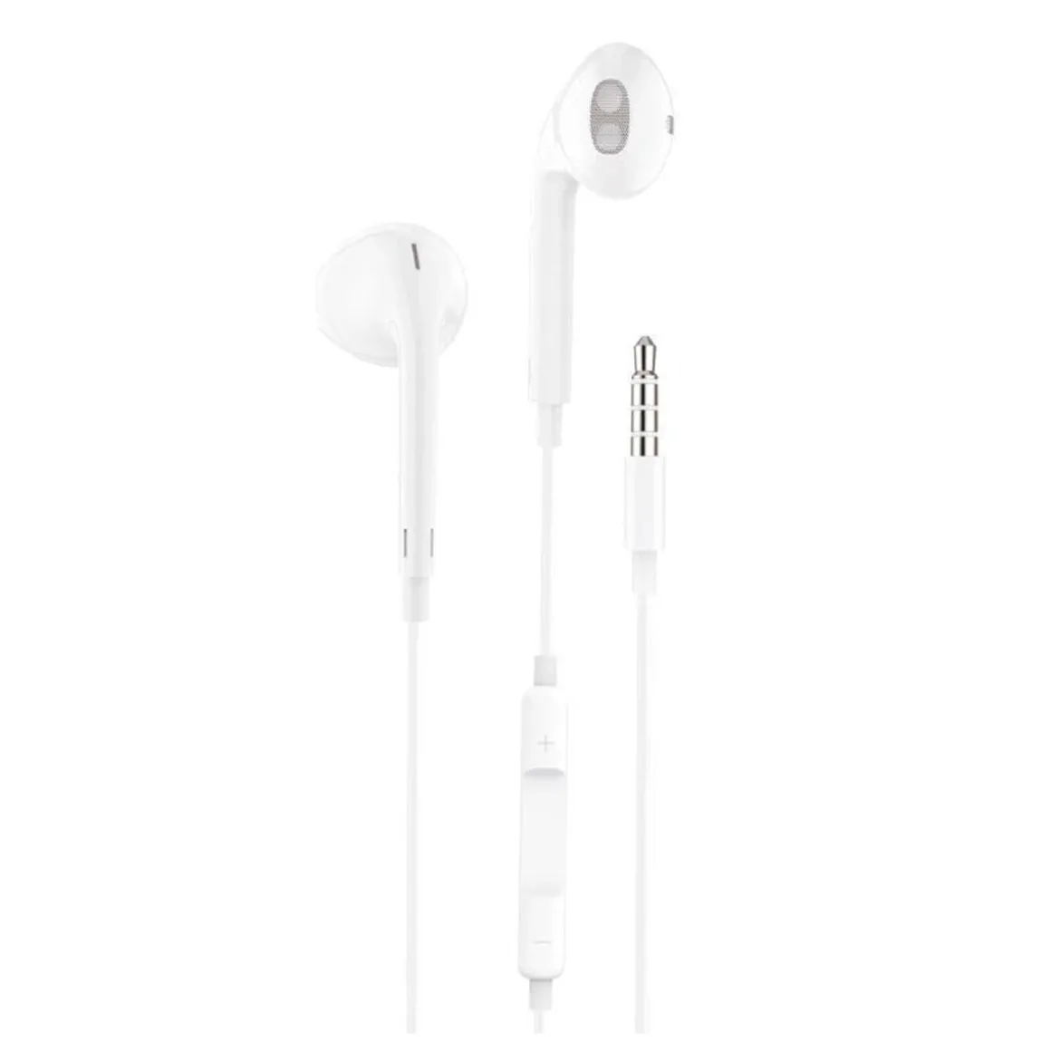 Auriculares intrauditivo Tech One Tech Eartech Tec1001 con micrófono blanco