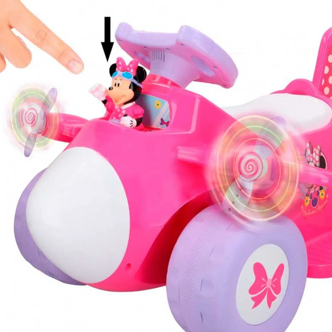 Avión correpasillos Kiddieland 6V +18M 37x51x67 cm
