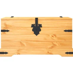 Baúl de almacenaje estilo corona range 47x91x49,5 cm