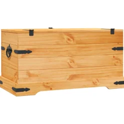 Baúl de almacenaje estilo corona range 47x91x49,5 cm