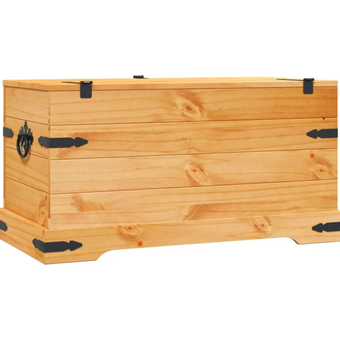 Baúl de almacenaje estilo corona range 47x91x49,5 cm