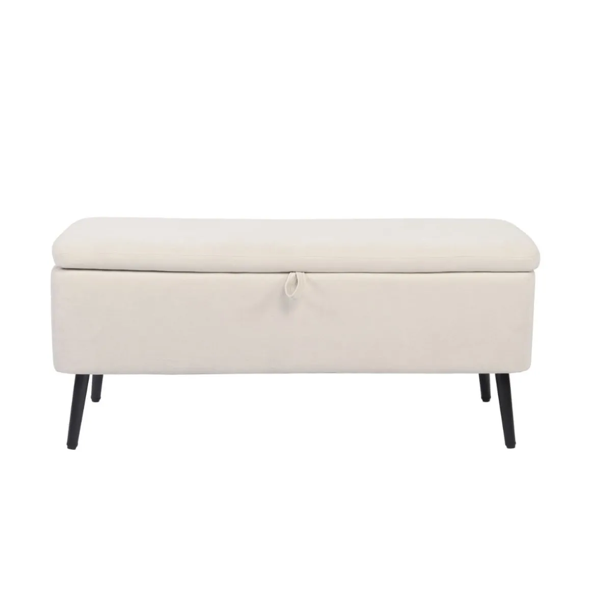 Baúl Maison tapizado microfibra 49x110x40 cm