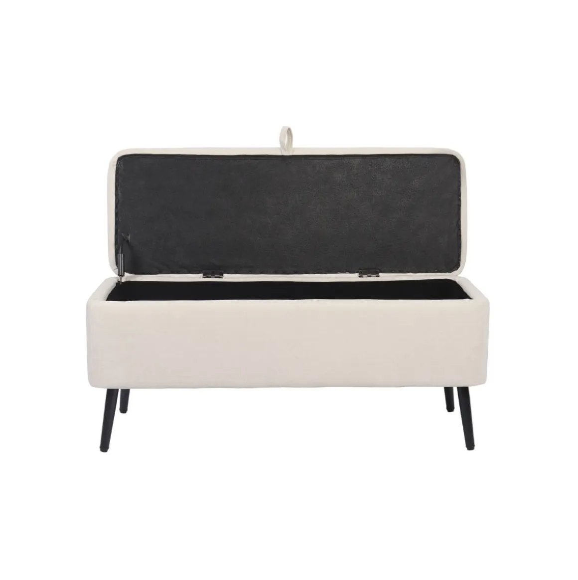 Baúl Maison tapizado microfibra 49x110x40 cm