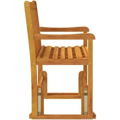 Banco balancín Tórtola madera maciza de acacia 97x110x58,5 cm