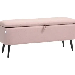 Banco de almacenaje Lina Homcom tapa abatible 44,5x101x38,5 cm