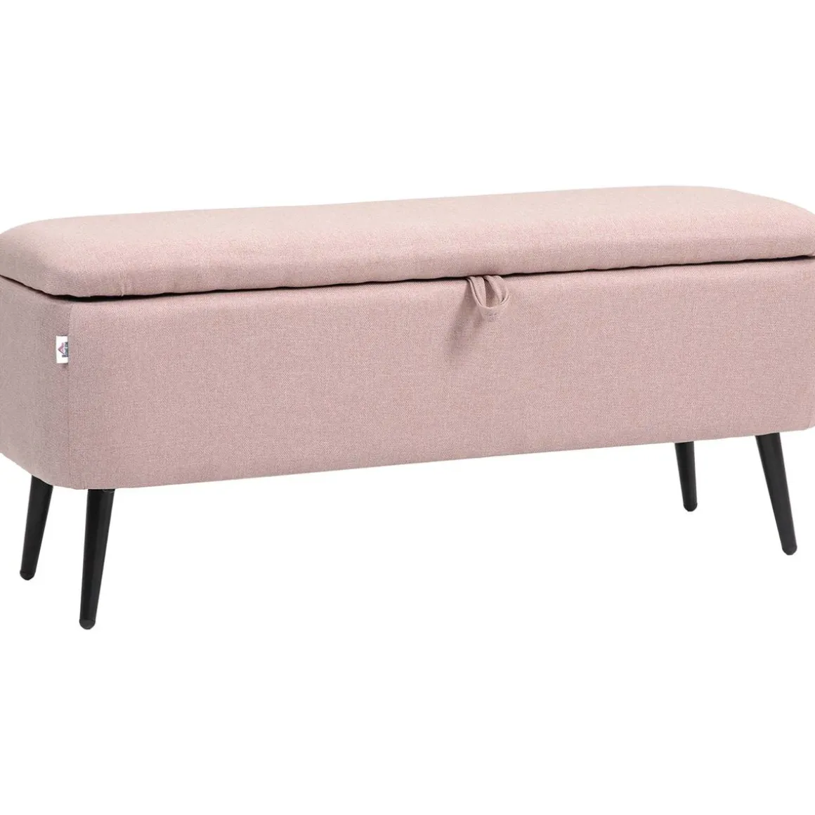 Banco de almacenaje Lina Homcom tapa abatible 44,5x101x38,5 cm
