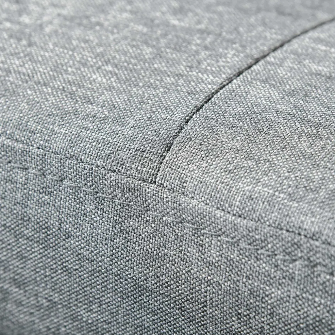 Banco de almacenamiento Homcom acolchado gris 41,5x125x49 cm