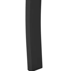 Banco de jardín Lago Outsunny 2 plazas 240kg negro 82x127x58 cm