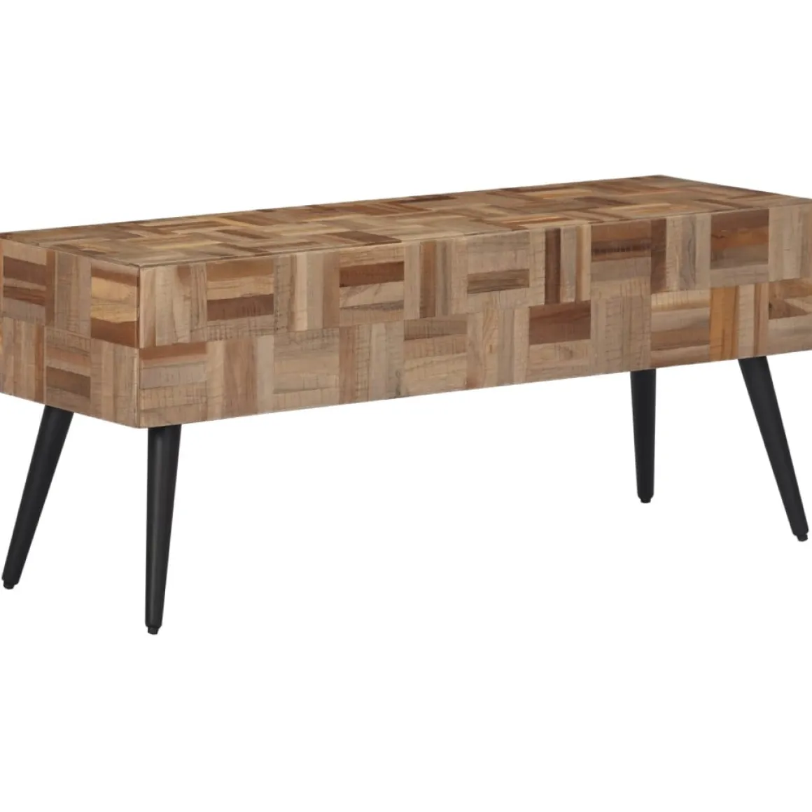 Banco Efendi teca reciclada natural 45x110x35 cm