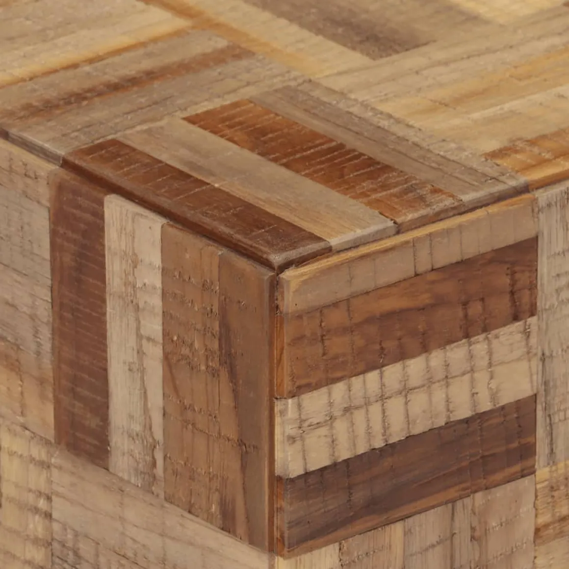 Banco Efendi teca reciclada natural 45x110x35 cm