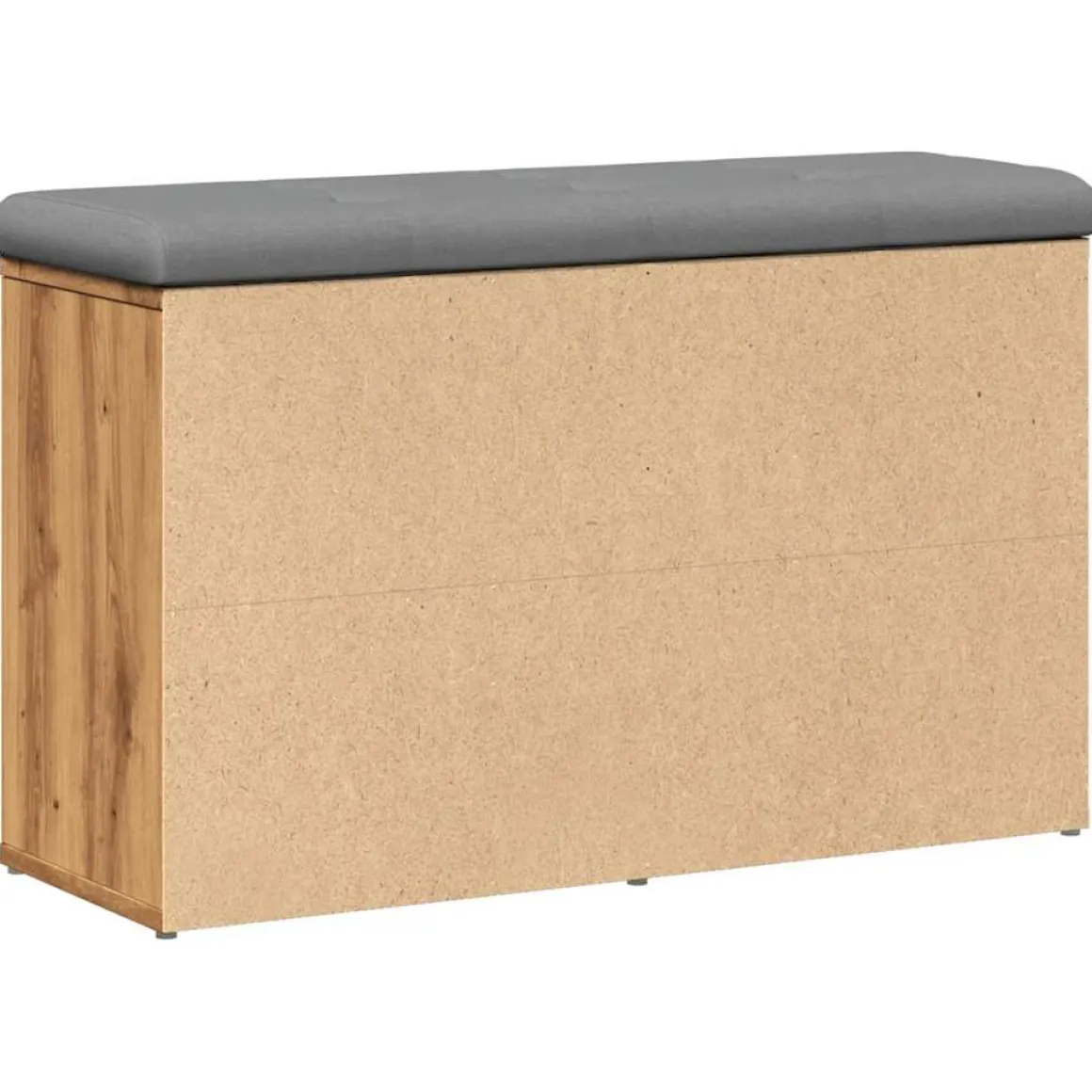 Banco zapatero Doll 9 estantes con asiento acolchado 50x82x32 cm