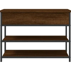 Banco zapatero Lovi con 2 estantes inferiores 50x70x42,5 cm