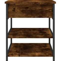 Banco zapatero Lovi con 2 estantes inferiores 50x70x42,5 cm