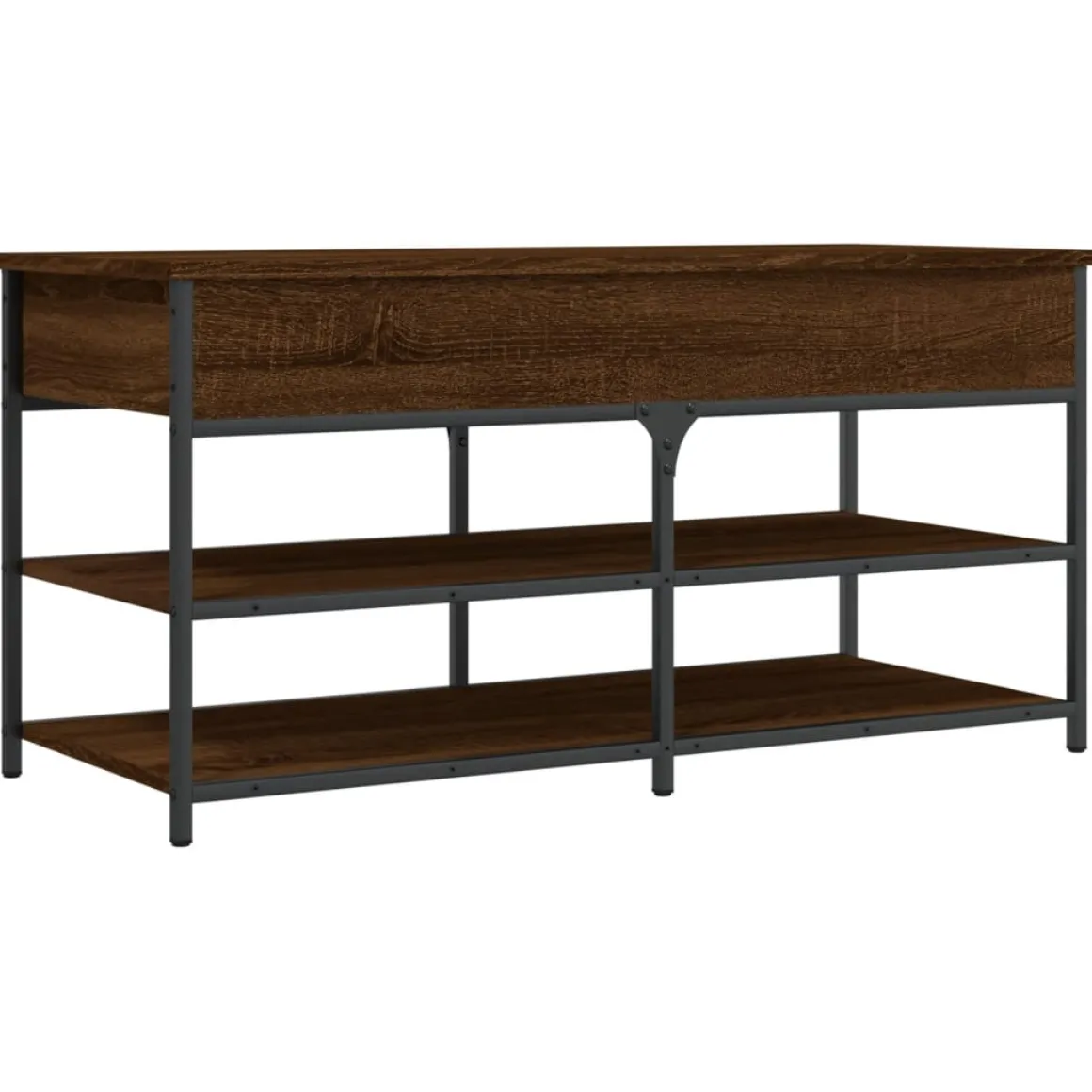 Banco zapatero Urma 2 estantes 50x100x42,5 cm