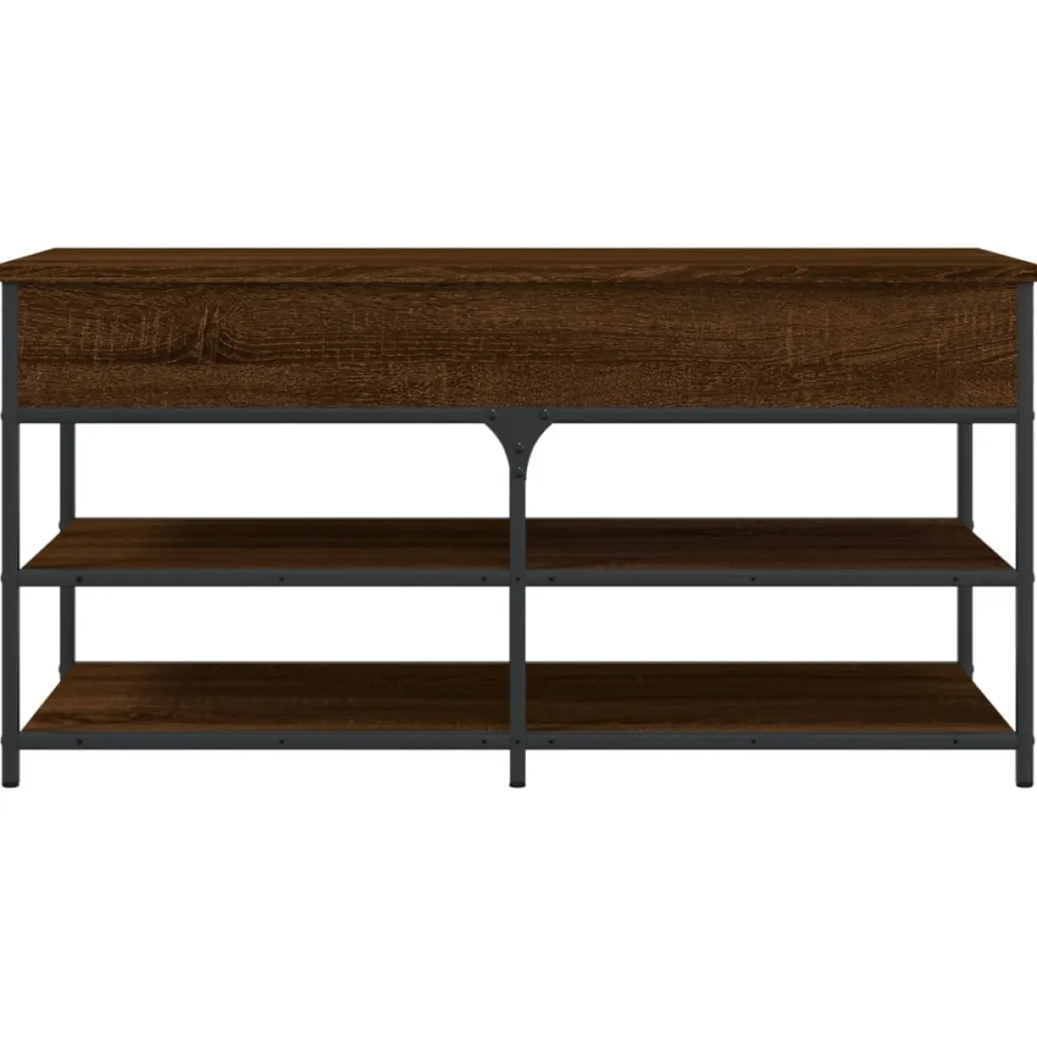 Banco zapatero Urma 2 estantes 50x100x42,5 cm