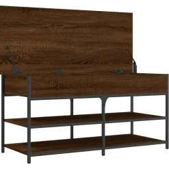 Banco zapatero Urma 2 estantes 50x100x42,5 cm